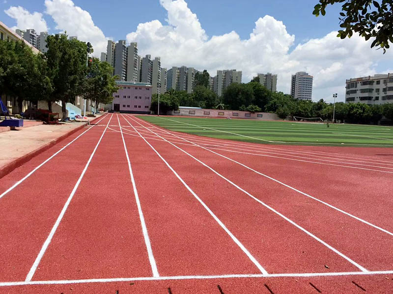 學校操場塑膠跑道畫線方法原因分享！